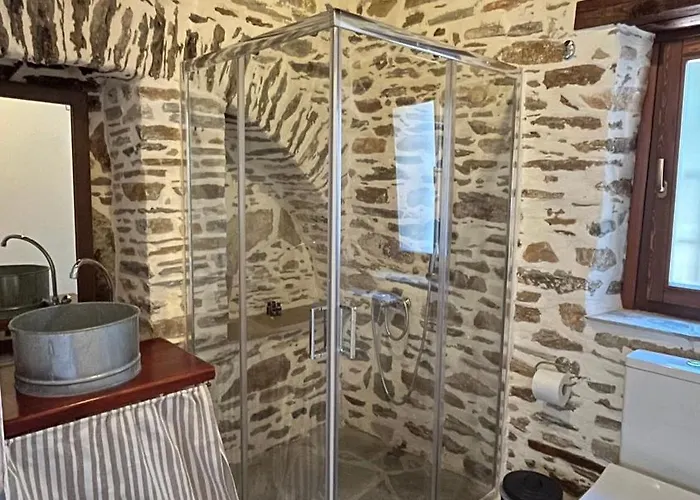 San Lorenzo - παραδοσιακά πέτρινα - άγιος λαυρέντιος πηλίου شقة